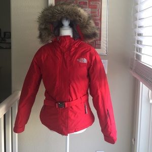 North face 550 Down Parka - Red XS Women